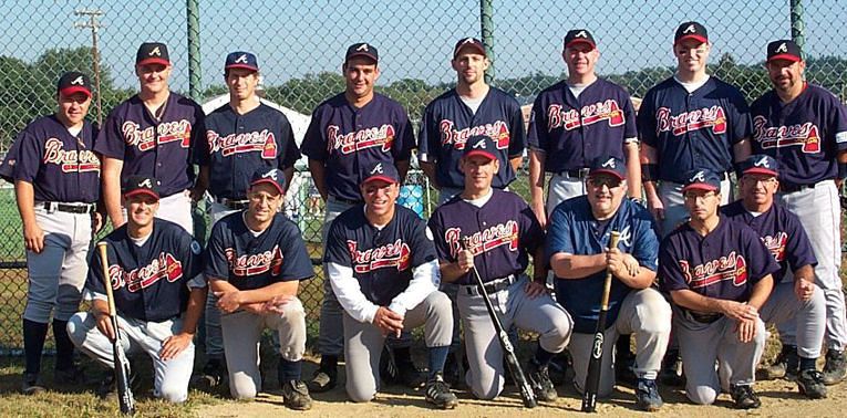 2001 Braves team picture